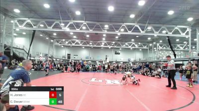 85 lbs Semifinal - Haiden Jones, Berks Catholic K-8 vs Clint Dwyer, Brawler Elite Blue