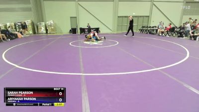 130 lbs Placement Matches (8 Team) - Sarah Pearson, Pennsylvania vs Ariyanah Parson, Virginia