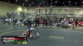 72 lbs Finals (2 Team) - Bryce Donahue, Donahue WA vs Henry Antrobus, American Gladiators-Havoc