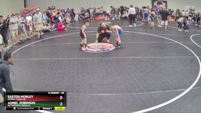 38 lbs Semifinal - Easton Morley, Looney Tunes WC vs Adriel Robinson, Blythewood Bengals