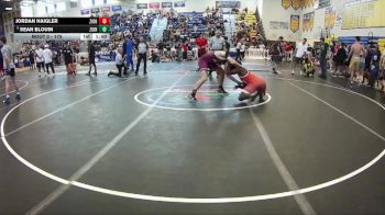 175 lbs Champ. Round 1 - Jordan Haigler, Tallahassee War Noles vs Sean Blouin, Black Creek Wrestling Club