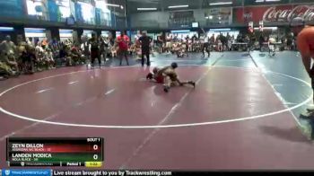 85 lbs Round 1 (8 Team) - Zeyn Dillon, Assassins WC Black vs Landen Modica, NOLA Black