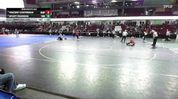 120 lbs Quarterfinal - Vincent Contreras, Nampa vs Wyatt Pearson, Timberline