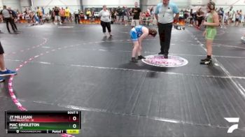 100 lbs Round 2 (6 Team) - JT Milligan, Team Palmetto vs Mac Singleton, Storm