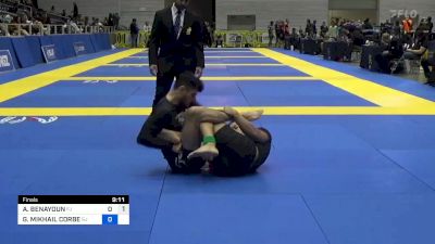 ADAM BENAYOUN vs GAVIN MIKHAIL CORBE 2022 Pan IBJJF Jiu-Jitsu No-Gi Championship