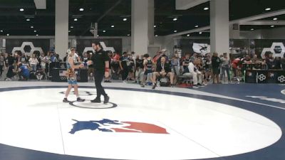 41 kg Quarters - Jace Rooney, New York vs Adam Hagenbuch, Steller Trained Wrestling