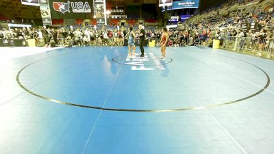 110 lbs Cons 32 #1 - Sofia Ortiz Rodriguez, NC vs Kathryn Christensen, ID