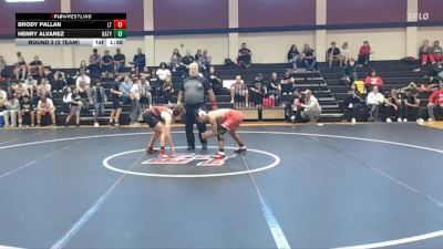 120 lbs Round 3 (3 Team) - Brody Pallan, Lake Travis vs Henry Alvarez, Katy