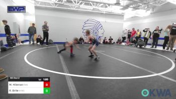 58 lbs Rr Rnd 2 - Mason Hileman, Shelton Wrestling Academy vs Rodie Brite, Newcastle Youth Wrestling