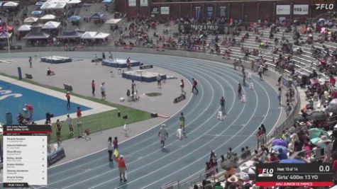 2026 AAU Junior Olympic Games - Youth Girls' 400m, Semi-Finals 10 - Age 13