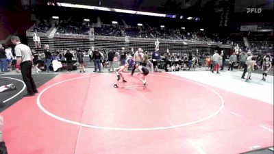 82 lbs 5th Place - Kayden Strand, Team Braves WC vs Devon Kemp, Windy City WC