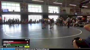 195 lbs Round 4 (6 Team) - Jakob Nowak, Beach Bums vs Ben Lietz, Kame Style