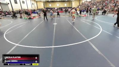 126 lbs Champ. Round 1 - Lincoln Flayter, WI vs Elijah Sierra, IL