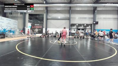 135 lbs Rr Rnd 5 - Kristian Beres, Outsiders Wrestling Club - BHS vs Cole Cichocki, Michigan Premier Red - BHS