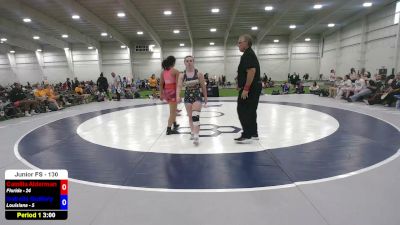 130 lbs Camilla Alderman, Florida vs Isabella Guillory, Louisiana