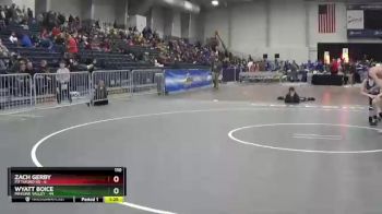 110 lbs Round 3 (3 Team) - Wyatt Boice, Minisink Valley vs Zach Gerby, Pittsford HS