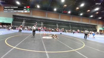 106 lbs Cons. Round 2 - Timothy Stutzman, Pahrump Valley vs King Walker, Moapa Valley