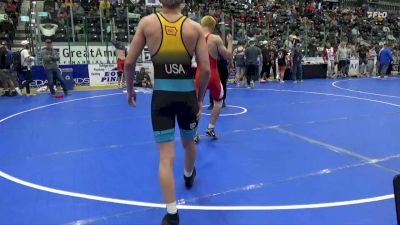 157 lbs Cons. Quarters - Owen Henriksen, Big Game Wrestling Club vs Drake Howard, SBL