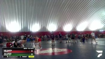 111-112 B Round 3 - Kie Smith, Geneseo vs Kai Enos, Batavia