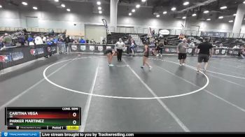 127 lbs Cons. Semi - Parker Martinez, OK vs Caritina Vega, OK