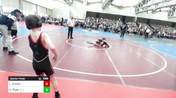 60-B lbs Quarterfinal - Luca Amato, Team Tugman vs Hudson Piper, Yale Street