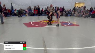 60 lbs Semifinal - Porter Fissel, New Oxford vs Jacob Wagner, Bermudian Springs