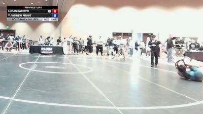 190 lbs Cons. Quarters - Lucas Parietti, X-Calibur vs Andrew Frost