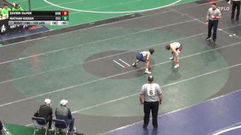 103 lbs Quarterfinal - Zavier Olver, Honesdale vs Nathan Kasak, State College