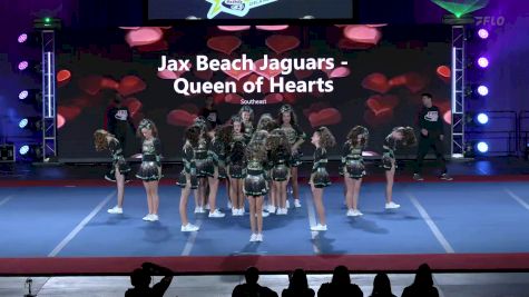 Jax Beach Jaguars - Queen of Hearts - Rec Cheer [2023 Show Cheer 1 Peewee Large Day 4] 2023 Pop Warner National Cheer & Dance Championship