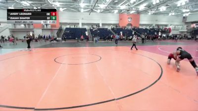 141 lbs Semifinal - Avery Leonard, Oneonta State vs Isaiah Shafer, RIT
