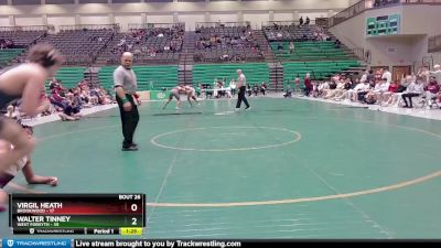 190 lbs 4th Wrestleback (16 Team) - Virgil Heath, Brookwood vs Walter Tinney, West Forsyth