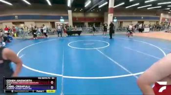 84 lbs Quarterfinal - Cohen Ainsworth, Gracie Barra Westchase Wrestling Club vs Cabel Crisafulli, Warrior Trained Wrestling