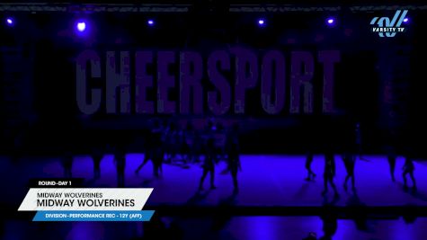 Midway Wolverines - Midway Wolverines [2024 L1 Performance Rec - 12Y (AFF) Day 1] 2024 CHEERSPORT Atlanta Classic