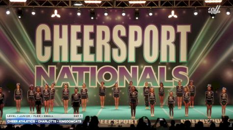 Cheer Athletics - Charlotte - KingdomCats [2026 L1 Junior - Flex - Small Day 1] 2026 CHEERSPORT National All Star Cheerleading Championship