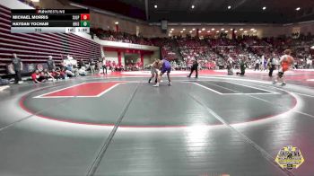 215 lbs Quarterfinals (8 Team) - Michael Morris, SULPHUR vs Haydan Yocham, BRISTOW