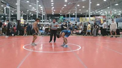 134 lbs Rr Rnd 1 - Eli Harrigan, Sly Fox Orange - HSC vs Vincenzo Mannello, GPS Red - HSC