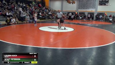 B-12 lbs Quarterfinal - Wyatt Peterson, DC Elite vs Louden Koch, Wrath