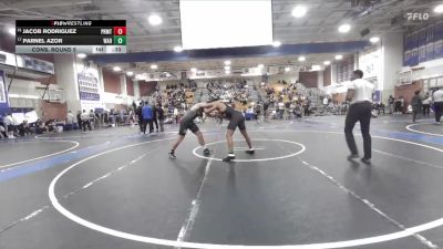 165 lbs Cons. Round 5 - Jacob Rodriguez, Paramount vs Parnel Azor, Warren