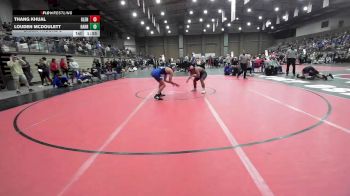 165 lbs Champ. Round 2 - Louden McDoulett, Harrah vs Thang Khual, Glenpool