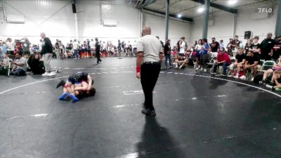 101 lbs Round 2 (6 Team) - Eli Merritt, Storm Wrestling Center vs Ross Branch, Backyard Brawlers