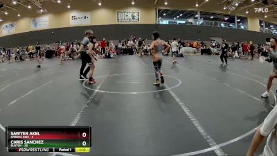 84 lbs Round 1 (6 Team) - Chris Sanchez, Buxton vs Sawyer Akel, Kardiac Kidz