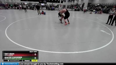 285 lbs Cons. Round 3 - Tayt Gran, South Dakota vs Hunter Kammerer, Arlington Wrestling Club