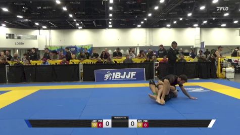 Filipe Jose P. Da S. Monteiro vs James Michael Sanders 2025 World IBJJF Jiu-Jitsu No-Gi Championship