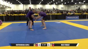 Miles Thibault vs Dustin Michael Czapla 2025 World IBJJF Jiu-Jitsu No-Gi Championship