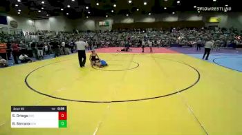 125 lbs Quarterfinal - Sara Ortega, Empire Wrestling Club vs Briseis Serrano, Swamp Monsters