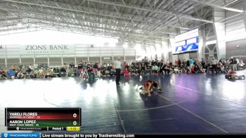 77 lbs Round 1 (4 Team) - AARON LOPEZ, West Coast Riders vs Yareli Flores, Warriors Of Christ