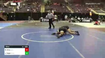 160 lbs Consi Of 8 #2 - Brayden Gray, Legacy Elite WC vs Jason Najar, Smash Gym