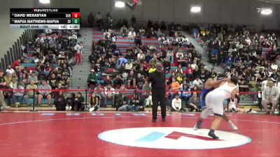 190 lbs 3rd Place Match - Mafua Matthews-Mafua, Sierra Vista vs David Merabyan, Coronado