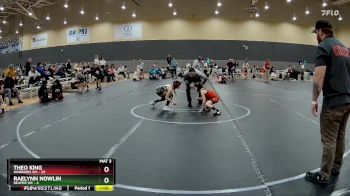 68 lbs Round 8 (10 Team) - Raelynn Nowlin, Reaper WC vs Theo King, Warriors WC