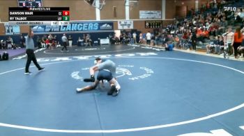 144 lbs Champ. Round 2 - Dawson Mair, Corner Canyon vs Ry Talbot, Layton